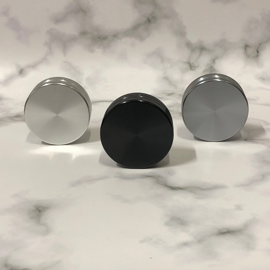 เครื่องบดสมุนไพร ที่บดสมุนไพร Aluminum Grinder 2 Pieces 63 mm พร้อมส่ง