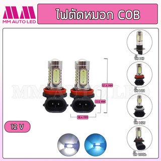 หลอดไฟตัดหมอก ชิปCOB (1คู่)