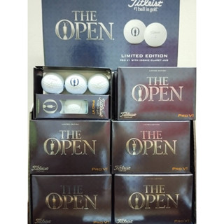 ลูกกอล์ฟ Titleist ProV1 The Open Limited Collection