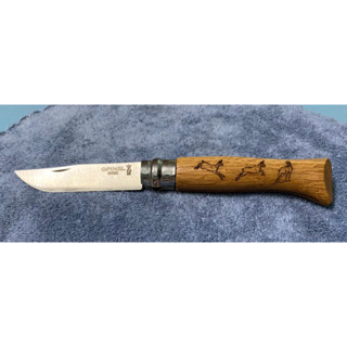 Opinel No.8 Stainless Steel Animalia