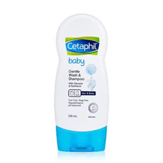 Cetaphil Baby Gentle Wash&amp;Shampoo เซตาฟิล เบบี้ เจนเทิล ทำความสะอาดผิวเเละเส้นผม สูตร อ่อนโยนของแท้สั่งตรงจากบริษัท