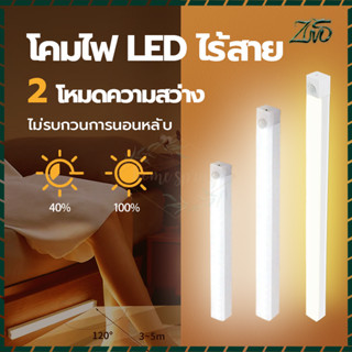 โคมไฟเซนเซอร์ ไฟกลางคืน โคมไฟ LED โคมไฟไร้สาย ชาร์จUSB ไฟเซ็นเซอร์ LED ไฟข้างเตียง หลอดไฟฉุกเฉิน มีแม่เหล็ก ติดตั้งง่าย