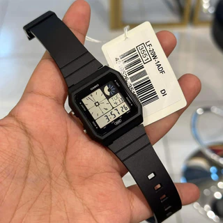 แท้ศูนย์ (กล่องฟ้า)นาฬิกาข้อมือผู้หญิง CASIO สายยาง รุ่น LF-20W LF-30W ของแท้ประกันศูนย์ cmg 1 ปี
