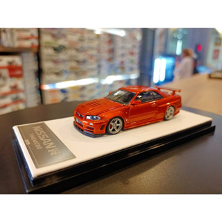 Time Micro1/64 SKYLINE GT-R R34 Z TUNE ORANGE