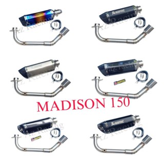 ชุดท่อ MADISON 150+ปลายท่อAKยาว 14 นิ้ว