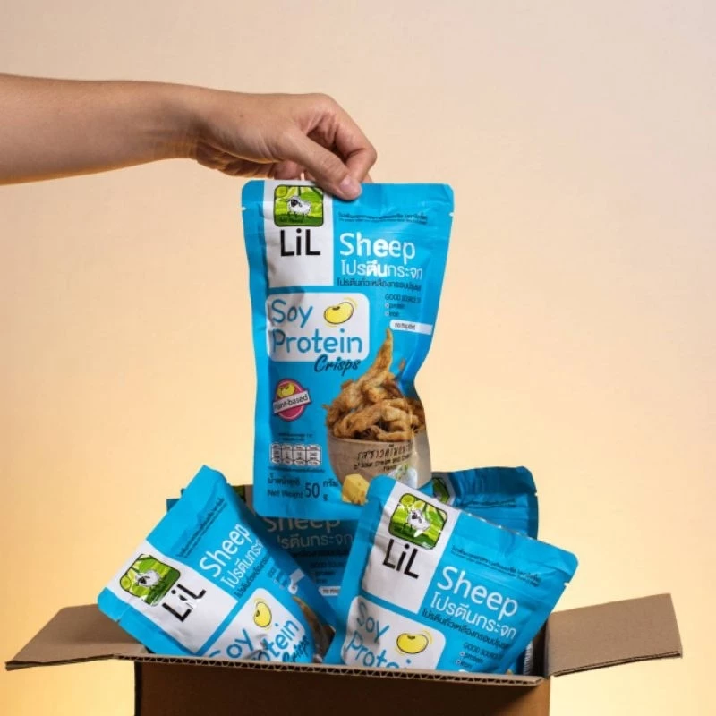 โปรตีนกระจก Soy Protein Crisps รสซาวครีมและชีส thumbnail 6