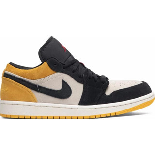 PROSPER - Air Jordan 1 Low Sail University Gold Black