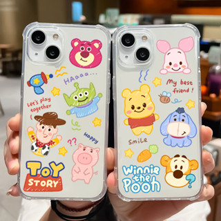 เคสโทรศัพท์มือถือ ซิลิโคนนิ่ม TPU เคสใส ลายการ์ตูน สําหรับ OPPO A15 A15S A31 A92 A52 A93 A73 A54 A94 A9 2020 A5 2020