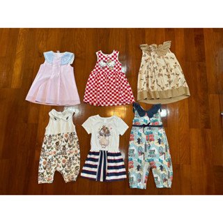 มือสอง ชุดเด็กหญิง Baby baby3t-4t, chelsee4t ,kitty size90,miffy 3y ,honey h 4t สภาพดีไม่มีชำรุด