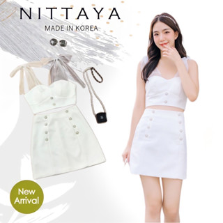 ราคาถูกที่สุด!! NITTAYA  เซตเสื้อสายผูก+กระโปรง