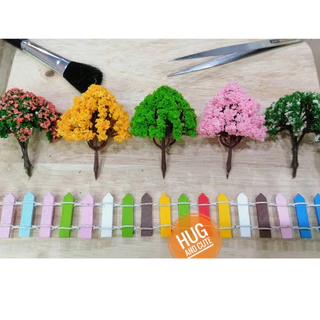 โมเดลต้นไม้ ต้นไม้ประดับ (ราคา/1ชิ้น) ตุ๊กตาแต่งสวน ของสะสม โมเดล สวนจำลอง จัดสวนถาด พร็อพถ่ายรูป