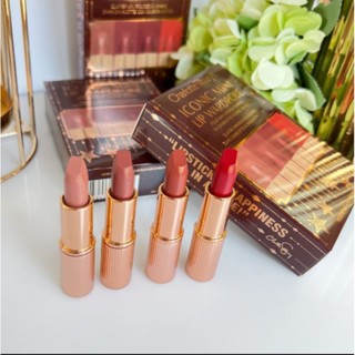 Charlotte Tillbury Mini Lipstick x  4 Pcs.(ของแท้ 100% สีสวยมาก)