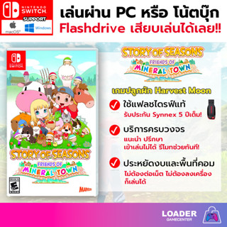 PC Game เกม Story of seasons friends of mineral town เสียบแฟลชไดรฟ์ เล่นได้ทันที