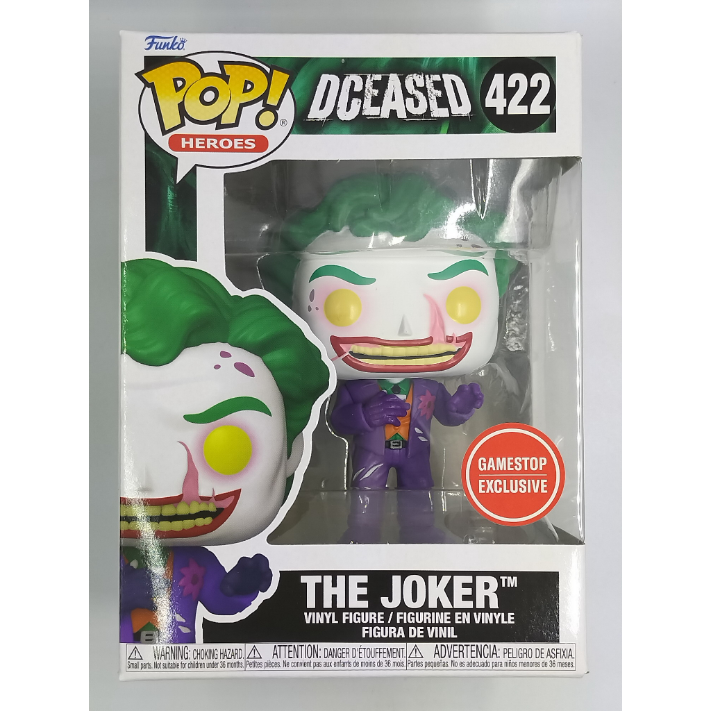 Funko Pop DC - The Joker Dceased Bloody #422 (กล่องมีตำหนินิดหน่อย)