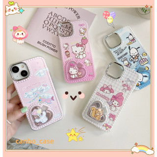 🎁ส่งของขวัญ🎁เคสไอโฟน สำหรับ 11 14 for iPhone Case 13 12 Pro Max น่ารัก แฟชั่น การ์ตูน แมว กันกระแทก เคสนิ่ม เคสโทรศัพท์