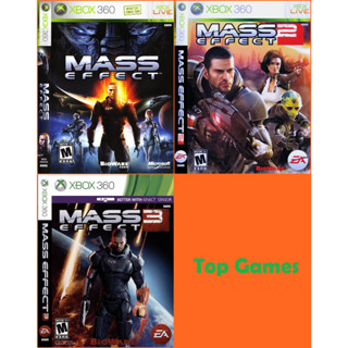 Mass Effect 1-2-3 แผ่นเกม Xbox360 สำหลับเครื่องแปลง RGH/JTAC LT2.0 LT3.0