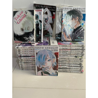 การ์ตูน set เหมา  30 เล่มจบ  Tokyo Ghoul โตเกียวกูล 14 จบ + ภาค Re 16 จบ มังงะ แต้มสัน