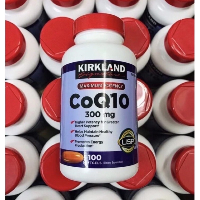 🌟EXP:07/25🌟 Kirkland Coenzyme Q10 300 mg. 100 Softgel