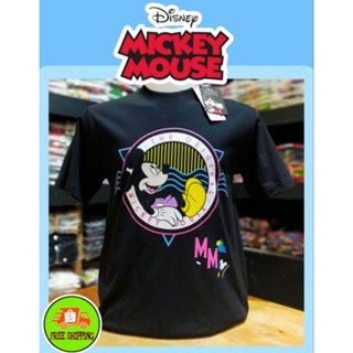 เสื้อDisney ลาย Mickey mouse สีดำ (MK-036)