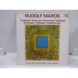 1LP Vinyl Records แผ่นเสียงไวนิล RUDOLF MAROS  (E10B9)