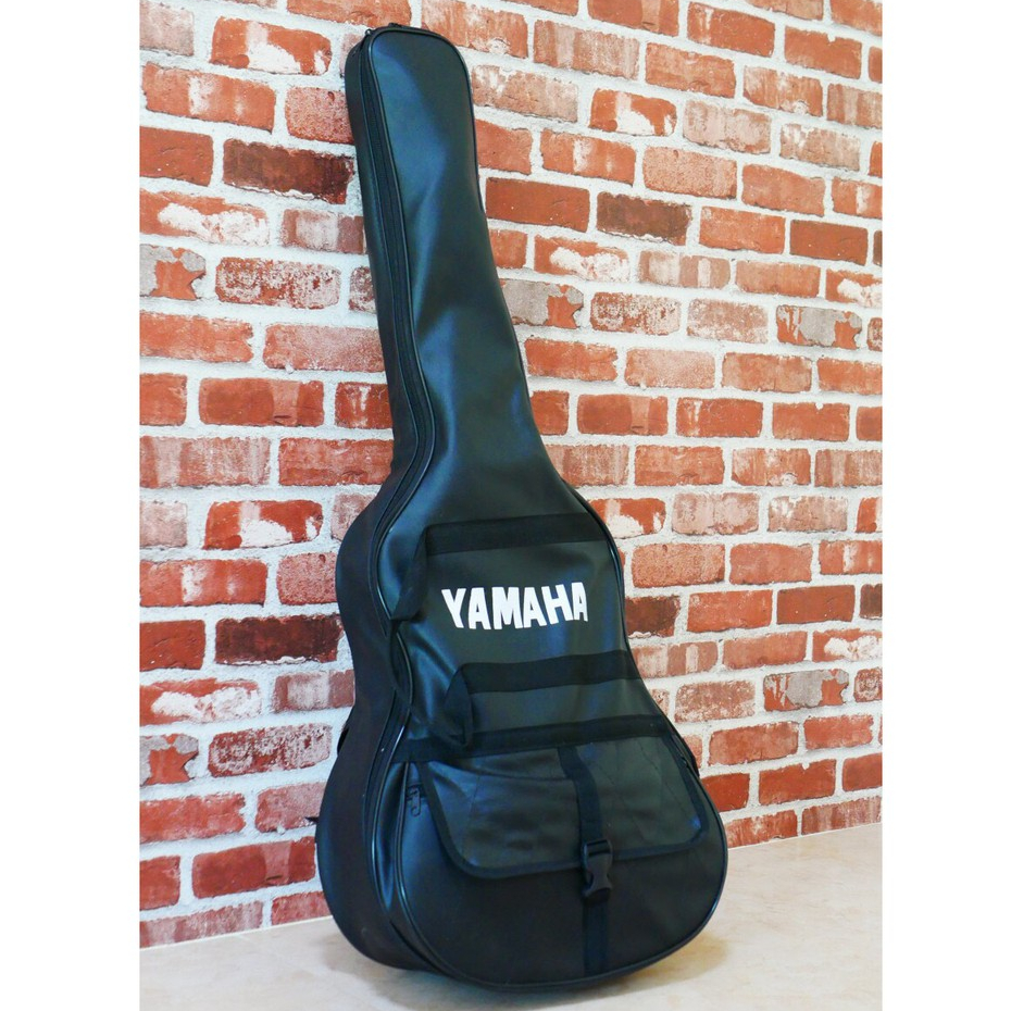 🎥 Yamaha กระเป๋ากีต้าร์โปร่ง แบบหนัง บุฟองน้ำ ขนาด 41 นิ้ว (สีดำ) กระเป๋ากีต้าร์ยามาฮ่า กระเป๋ากีต้าร์ / ส่งด่วน