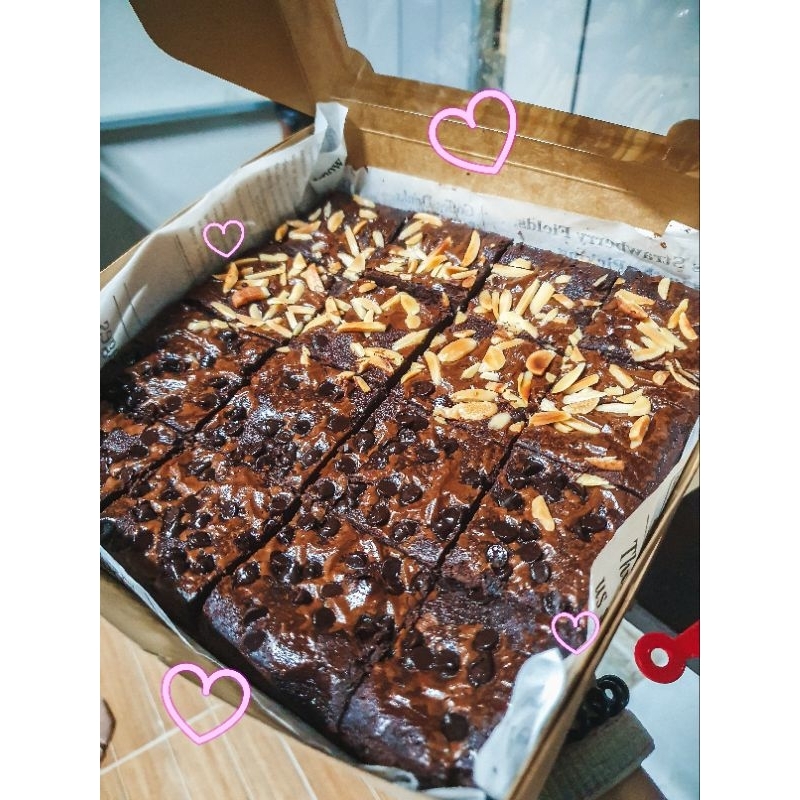 ฟัดจ์บราวนี่ (Fudge brownie)