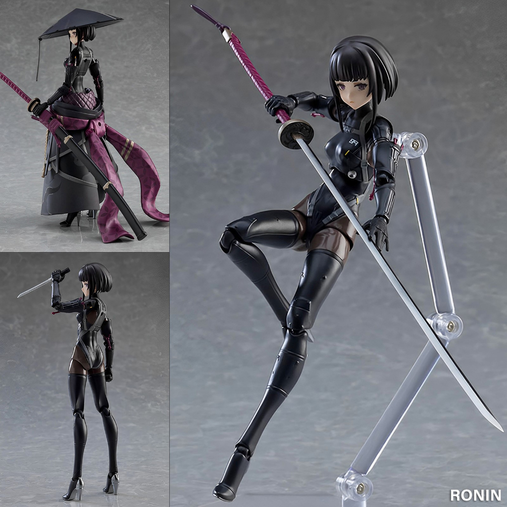 แอคชั่น ฟิกเกอร์ Neco Falslander Ronin โรนิน ซามูไรสาว นินจาสาว ผู้หญิงสวมชุดเกราะ Armor Figma Anime