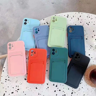 359.พร้อมส่ง เคสโทรศัพท์มือถือ TPU แบบนิ่ม พาสเทลแบบคลุมกล้อง พร้อมช่องใส่บัตร สําหรับ OPPO A98 Reno10  รุ่นใหม่ล่าสุด