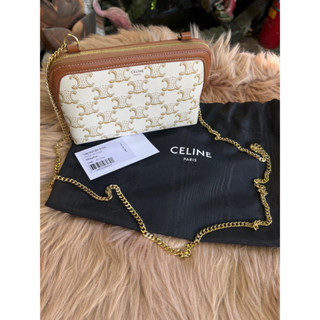 Celine Clutch on Chain ออกช้อปพาราก้อน Y23 อปก full set 29,999