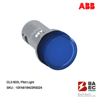 ABB Pilot Lamp CL2-502L 24V AC/DC สีน้ำเงิน