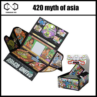 กระดาษโรล Wizman420 - 420MYTH of Asia Tray + Grinder + Rolling Paper