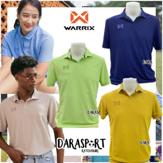 (พร้อมส่ง) เสื้อโปโลวอริกซ์ WARRIX แขนสั้น ใส่ได้ทั้งชายและหญิง (WA-221placl32)