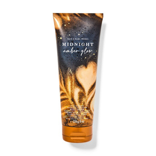 ครีมน้ำหอม Bath &amp; Body Works Midnight Amber Glow Body Cream 226g. ของแท้