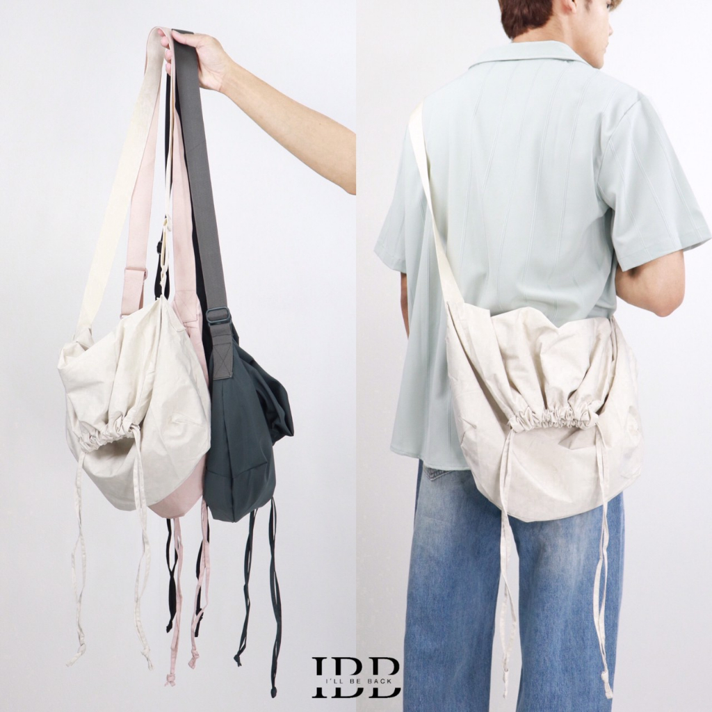 IBB UTA Drawstring bag กระเป๋าสะพายข้างหูรูดรุ่นยอดฮิต