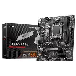 MSI PRO A620M-E MAINBOARD (เมนบอร์ด) MSI PRO A620M-E (DDR5) (SOCKET AM5) (MICRO-ATX)