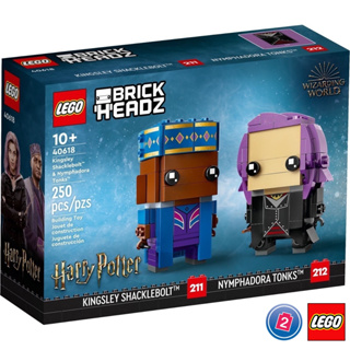 เลโก้ LEGO BrickHeadz 40618 Kingsley Shacklebolt &amp; Nymphadora Tonks