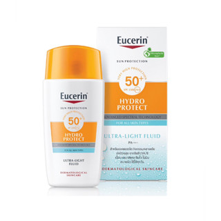 ครีมกันแดดยูเซอริน Eucerin Sun Hydro Protect Ultra-Light Fluid SPF50 50ml