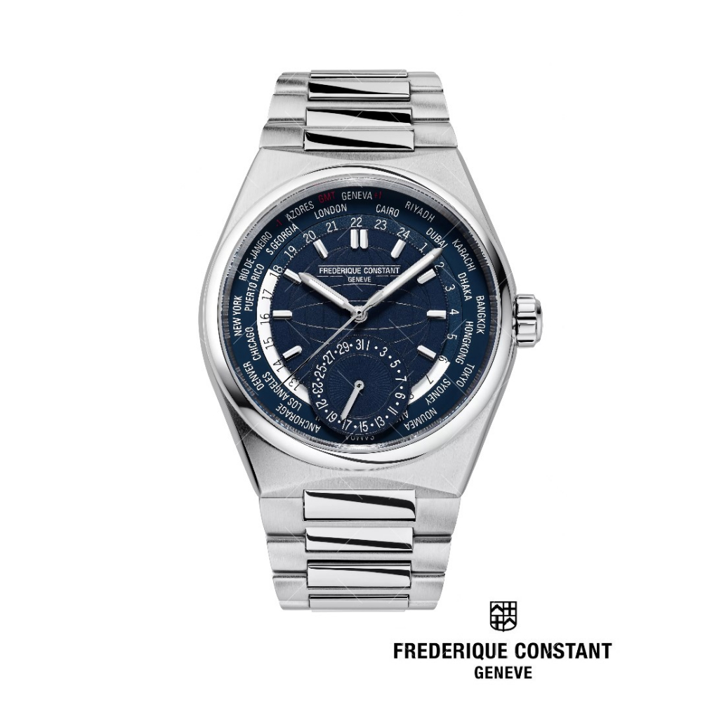Frederique Constant Manufacture FC-718N4NH6B Highlife Worldtimer Men’s Watch