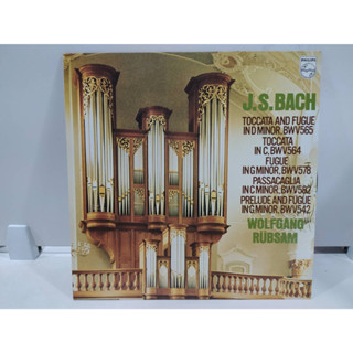 1LP Vinyl Records แผ่นเสียงไวนิล J.S.BACH TOCCATA AND FUGUE IND MINOR, BWV565   (E10D63)