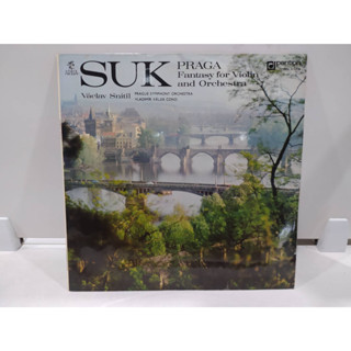 1LP Vinyl Records แผ่นเสียงไวนิล  SUK PRAGA Fantasy for Violin and Orchestra   (E10D80)