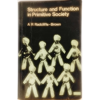 (ภาษาอังกฤษ) Structure and Function in Primitive Society *หนังสือหายากมาก*