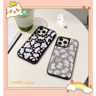 🎁ส่งของขวัญ🎁เคสไอโฟน สำหรับ 11 14 for iPhone Case 13 12 Pro Max น่ารัก แฟชั่น กระต่าย กันกระแทก เคสนิ่ม เคสโทรศัพท์