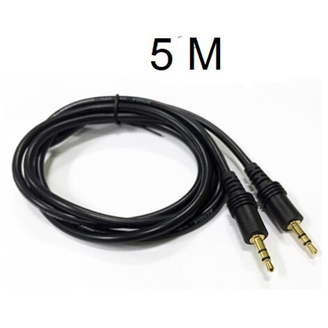 พร้อมจัดส่ง สายต่อหูฟัง ต่อเข้าลำโพง สาย AUX 3.5mm   รุ่น 412A สายยาว 1.5-20เมตร