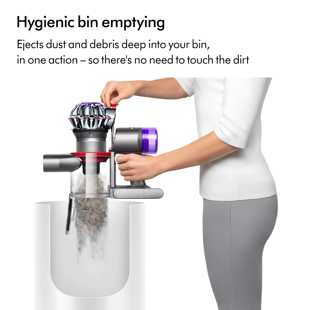 Dyson V8 ™ Focus Clean (Silver/Silver) Cord-Free Vacuum Cleaner เครื่องดูดฝุ่นไร้สาย ไดสัน thumbnail 6