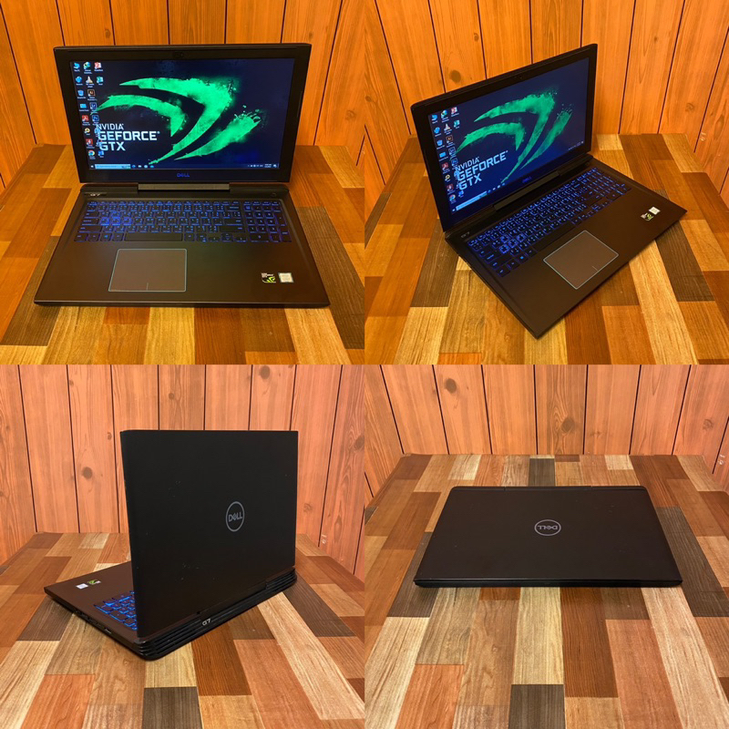 NOTEBOOK DELL GAMING  - INTEL CORE i7 8750H 6C 12T - การ์ดจอ NVIDIA GTX 1060 6GB DDR5 - RAM 32 GB DD