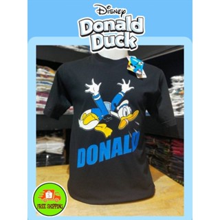 เสื้อDisney ลาย Donald Dusk สีดำ ( MK-085 )