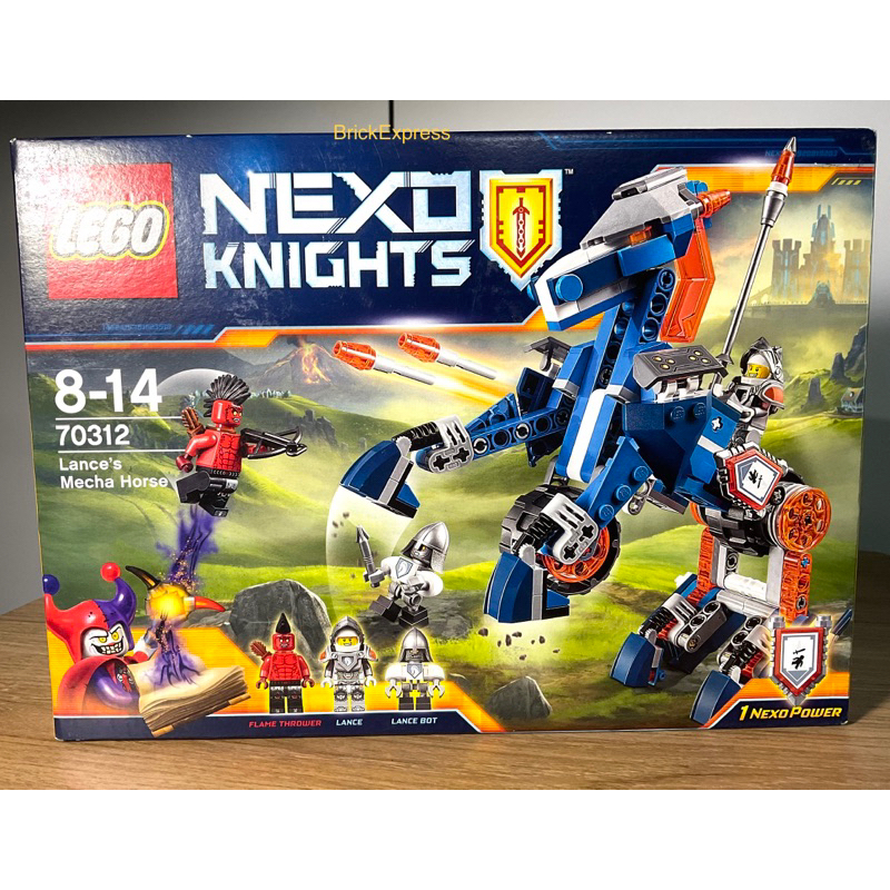 LEGO 70312 Nexo Knights Lance's Mecha Horse สินค้าใหม่ กล่องคมสวย หายาก