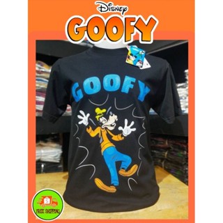 เสื้อDisney ลาย Goofy สีดำ (MK-090)