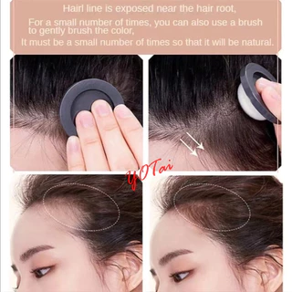 YOTAI แป้งเงาผม ผงแฮร์ไลน์ แป้งฝุ่นปิดหัวเถิก หัวเหม่ง หัวล้าน ปิดผมหงอก ตกแต่งไรผมให้ดูหนาขึ้น