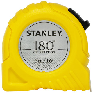 STANLEY 30-496N ตลับเมตร GLOBAL TAPE 5M / STHT30496-180TH รุ่นพิเศษฉลอง 180 ปี